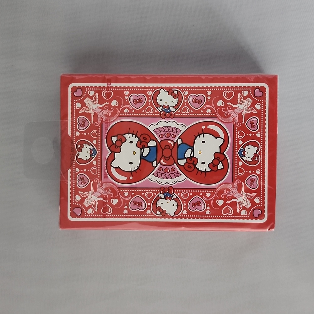 Hello Kitty Lucky Stars Candy Red Chinese Takeaway Mini Tin and Playing Cards - Picture 11 of 13
